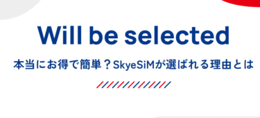 SkyeSiMの口コミから評判を徹底調査!利用料金や対応エリアは？